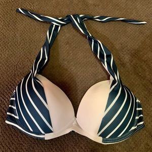 Size Small Blue/White Bikini